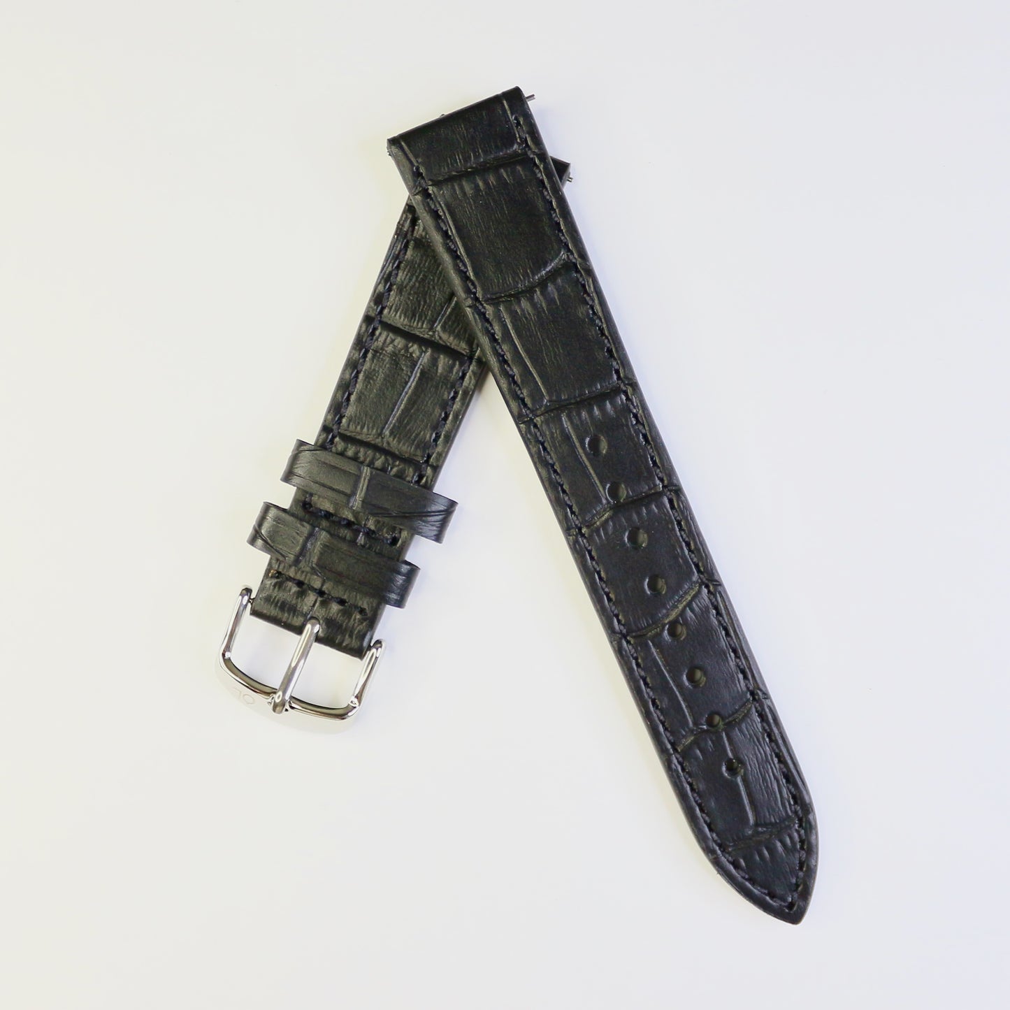 ÓL Black Crocodile Emboss