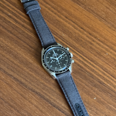 Grey Fabric Strap