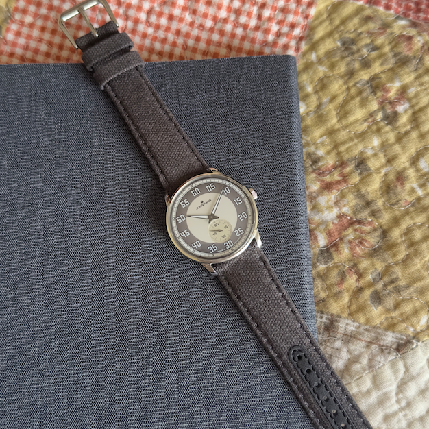 Grey Fabric Strap
