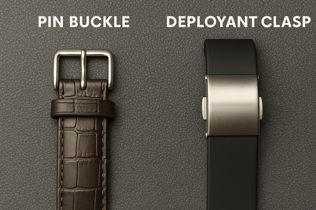 Deployant Clasps vs. Pin Buckles: Which Is Better?