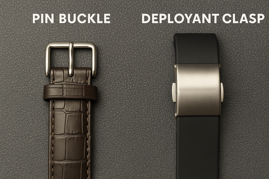 Deployant Clasps vs. Pin Buckles: Which Is Better?