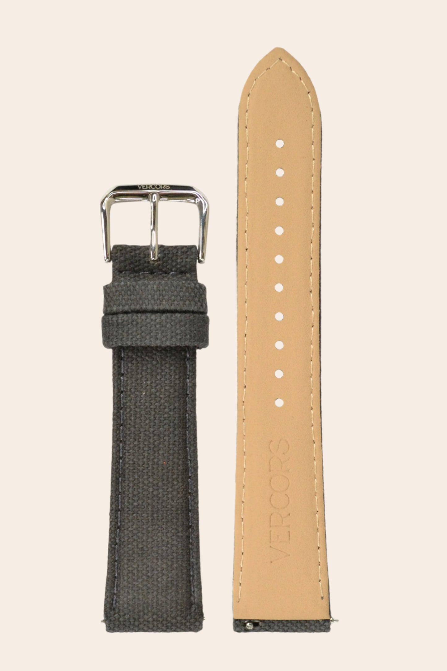 Grey Fabric Strap