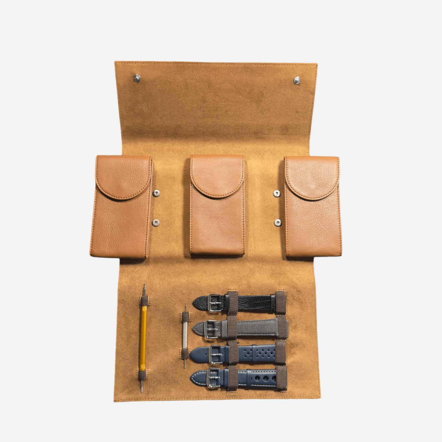 The Fold - 3 Watch Storage Folio